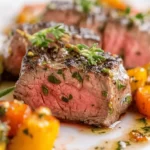 Venison Tenderloin with Garlic Herb Butter First Image First Image