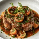 Veal Osso Buco with Beef Stock Reduction First Image First Image