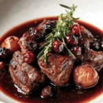 Red Wine-Braised Venison with Juniper Berries First Image First Image