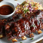 Grilled Pork Ribs with Salt & Smoked Paprika First Image First Image
