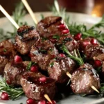Pomegranate & Rosemary Lamb Skewers First Image First Image