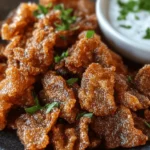 Crispy Beef Cracklings with Tallow Dip First Image First Image