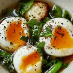 Bone Broth Poached Eggs First Image First Image
