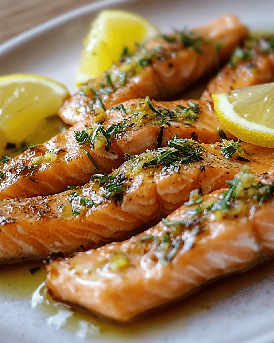 Salmon Belly Strips with Lemon Butter First Image First Image