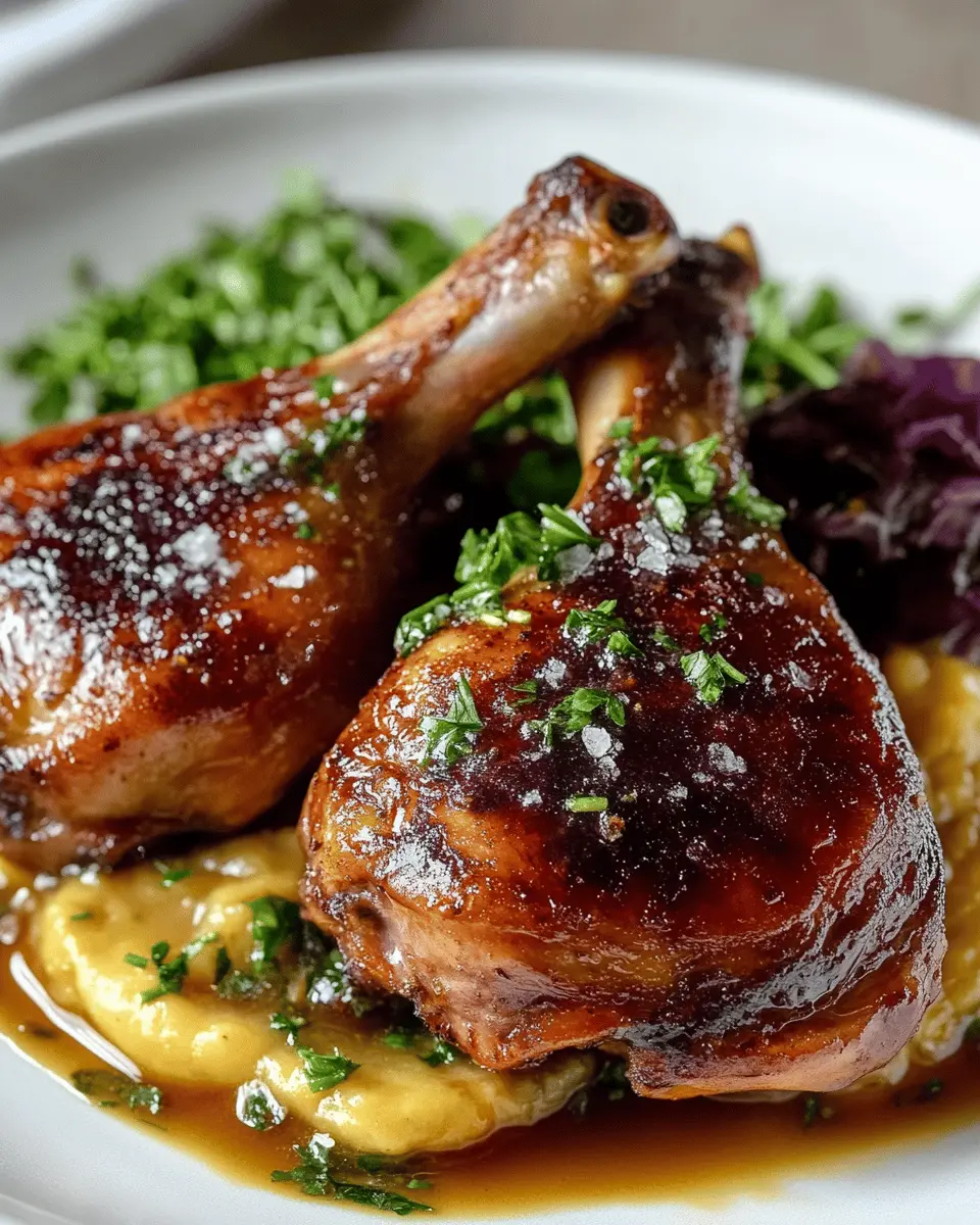 Goose Legs with Crispy Skin & Salted Butter First Image First Image