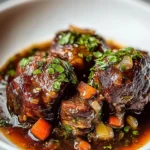 Slow-Cooked Oxtail in Bone Broth Reduction First Image First Image