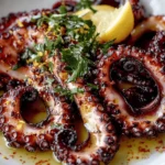 Grilled Octopus Tentacles in Smoky Butter First Image First Image
