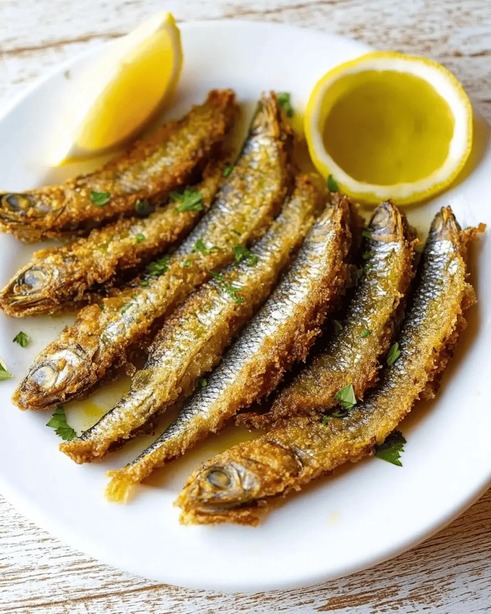 Sardines Fried in Duck Fat: Indulgent Flavor Boost at Home