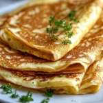 Carnivore “Crepes” Made with Egg and Butter Only First Image First Image