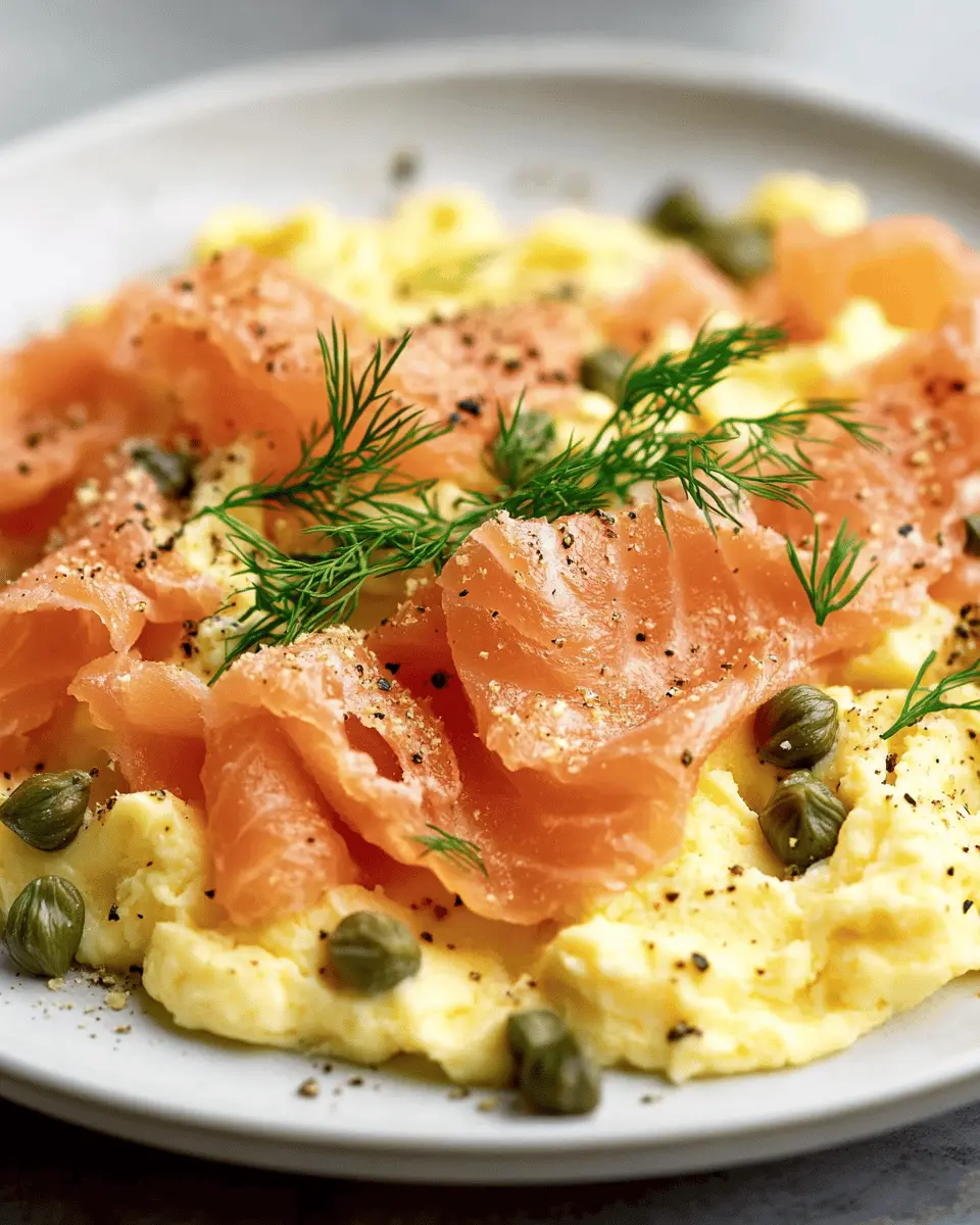 Creamy Scrambled Eggs with Smoked Salmon: The Best Breakfast Treat