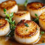 Pan-Seared Scallops in Beef Tallow First Image First Image