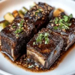 Bison Short Ribs Dry-Rubbed and Roasted First Image First Image