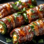 Beef-Wrapped Cream Cheese Jalapeños First Image First Image