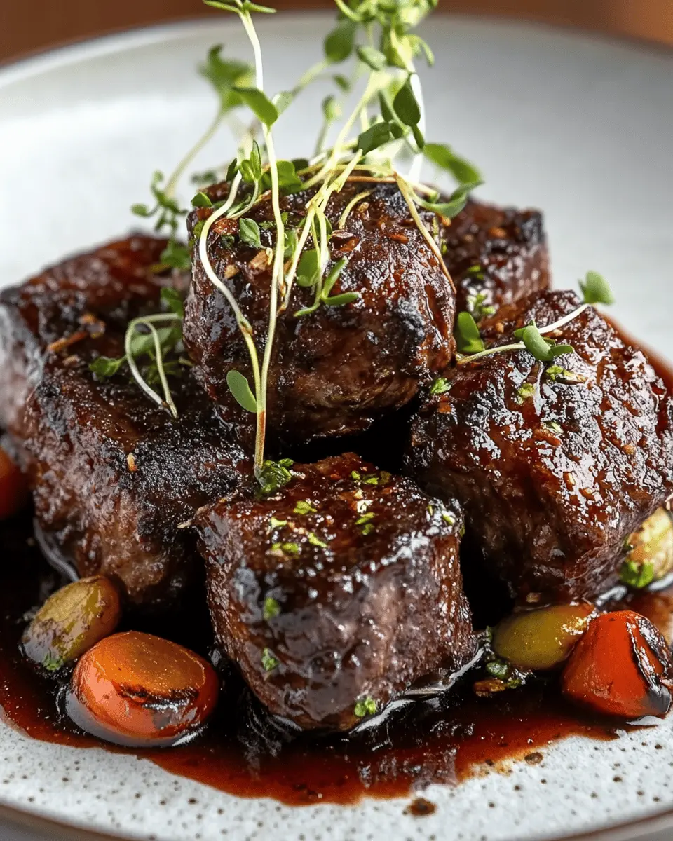 Bison Short Rib Nuggets First Image First Image