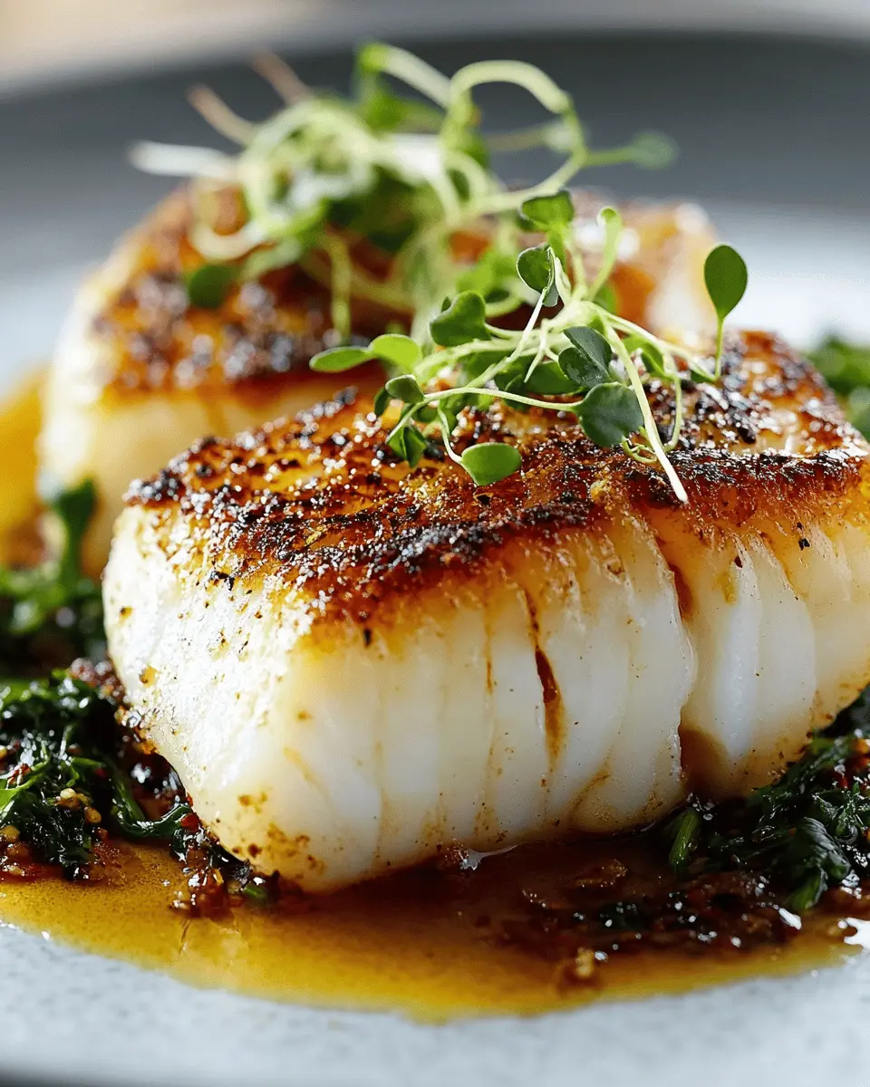 Butter-Poached Cod with Crispy Edges: Irresistibly Tender Treat