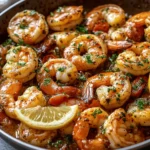 Garlic Butter Shrimp Skillet First Image First Image
