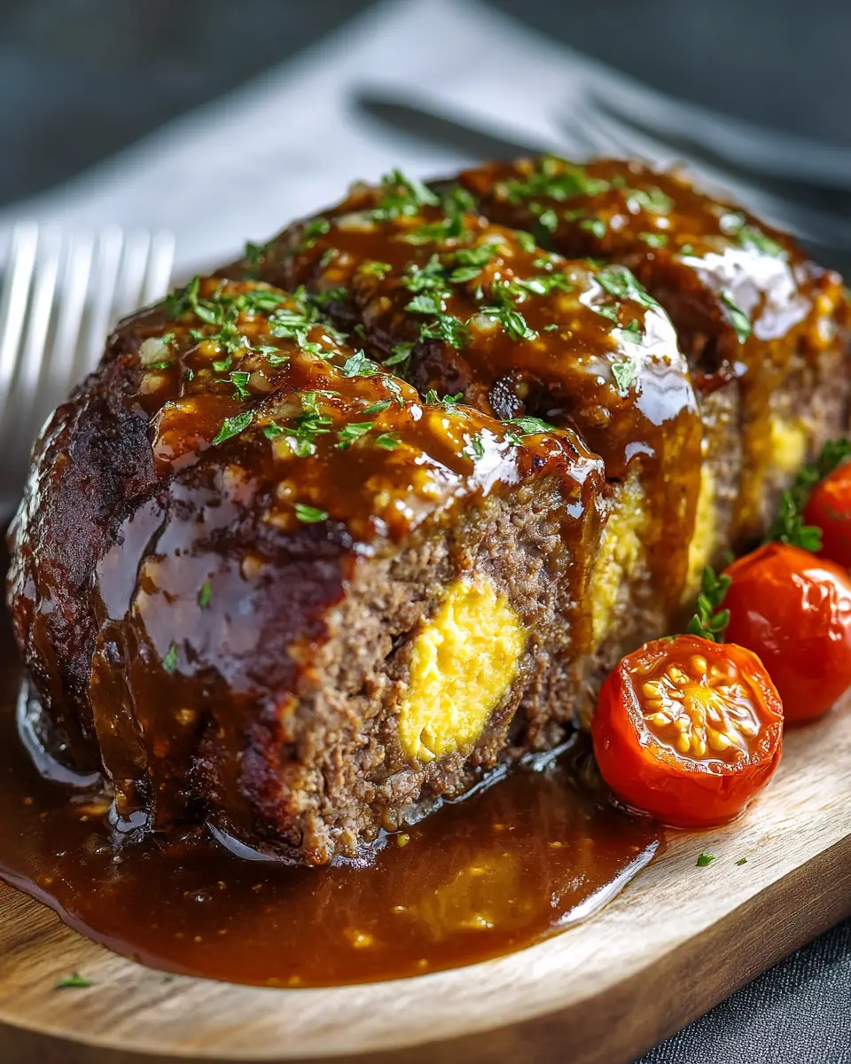 Egg-Baked Meatloaf Wrapped in Beef Suet First Image First Image