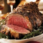 Butter-Roasted Prime Rib with Cracked Pepper Crust First Image First Image