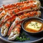King Crab Legs with Beef Dripping Butter First Image First Image