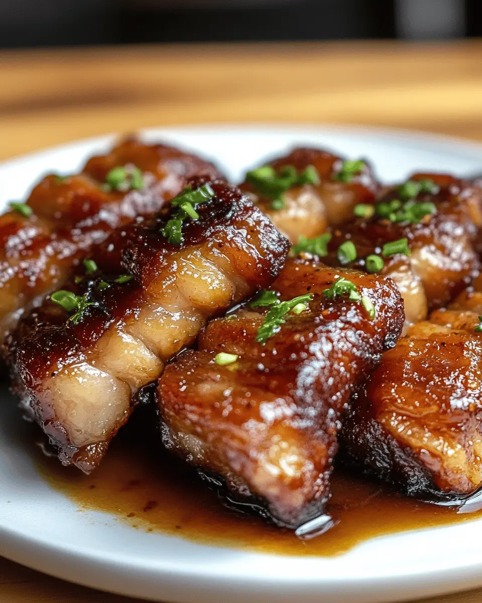Pork Belly Twists with Ghee Glaze First Image First Image
