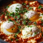 Keto Shakshuka with Olive Oil & Garlic First Image First Image