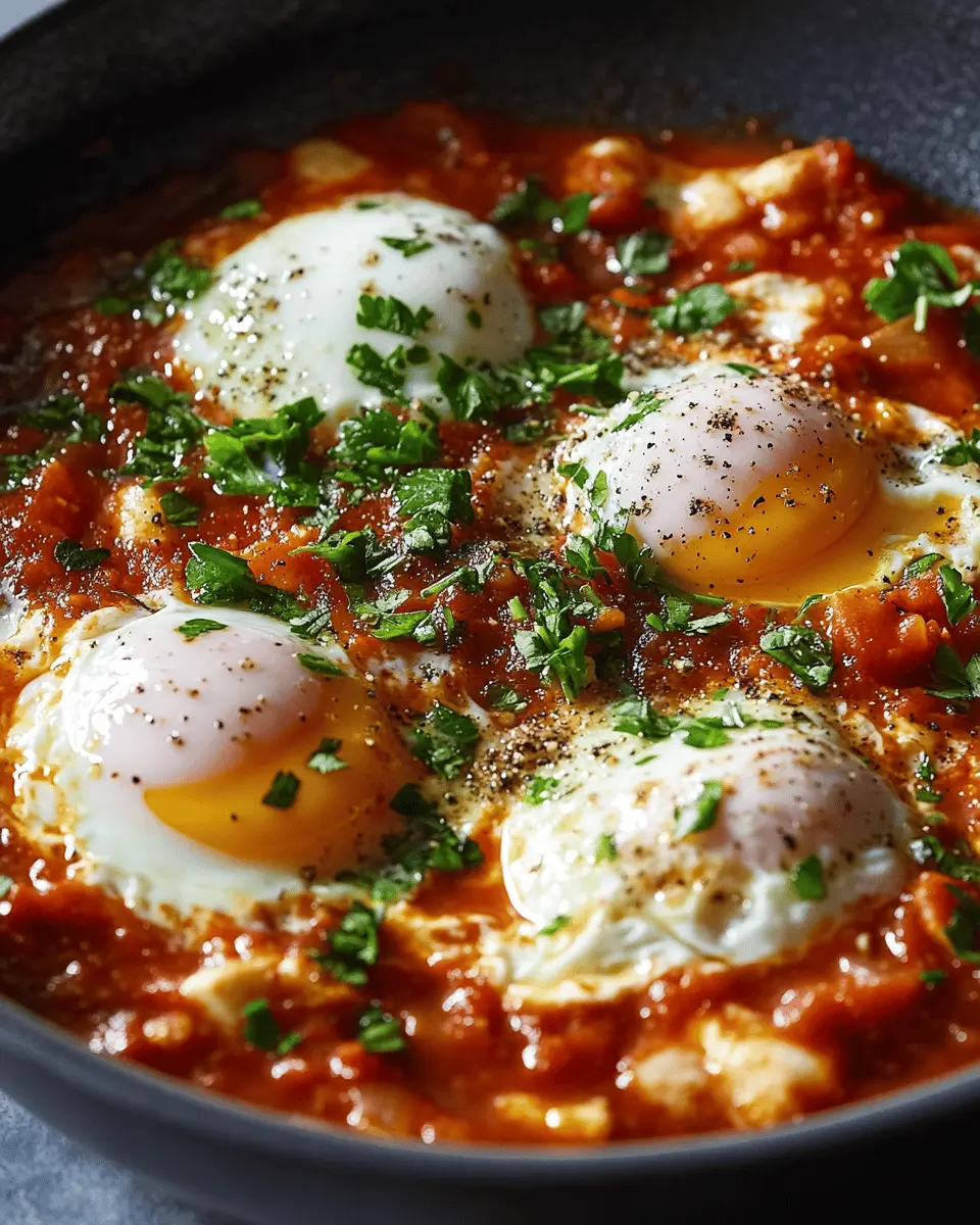 Keto Shakshuka with Olive Oil & Garlic: Irresistibly Flavorful!