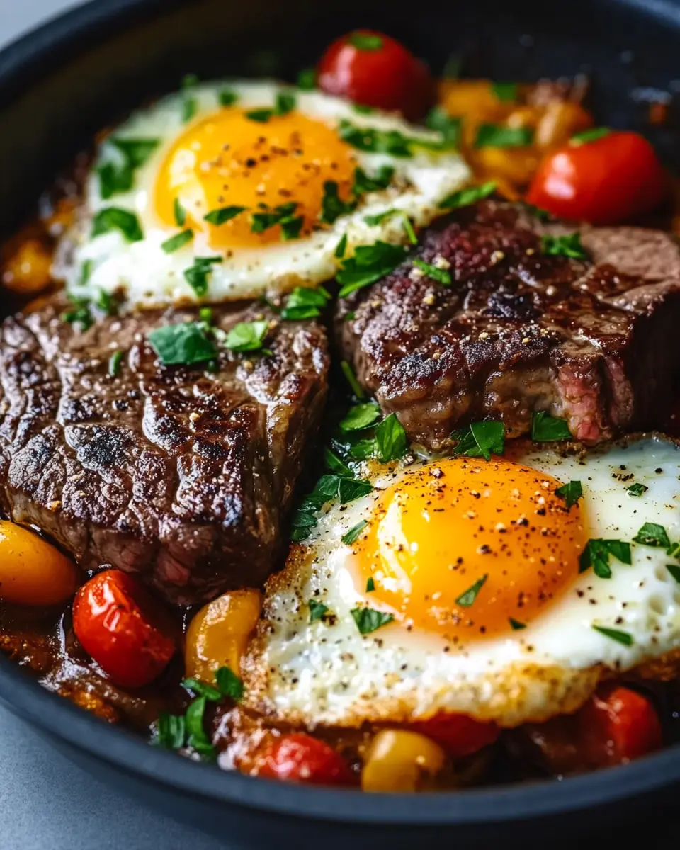Steak and Eggs Carnivore Skillet: A Juicy Breakfast Dream