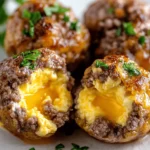 Ground Beef & Egg Butter Bombs First Image First Image