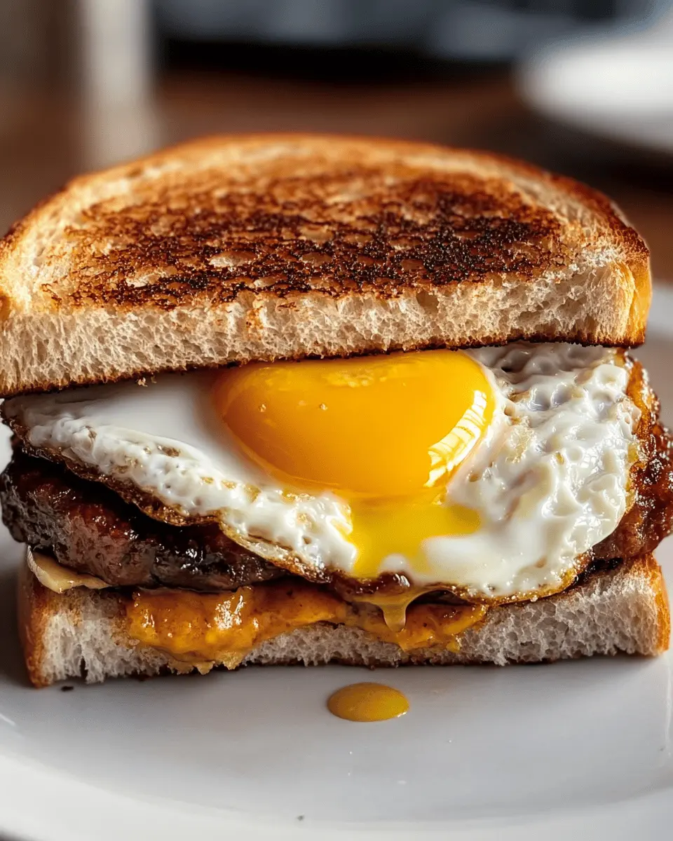 Wagyu Tallow Fried Egg Sandwich: A Decadent Breakfast Treat