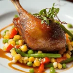 Duck Confit with Smoked Sea Salt First Image First Image