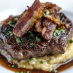 Seared Beef Liver with Bacon Lard First Image First Image