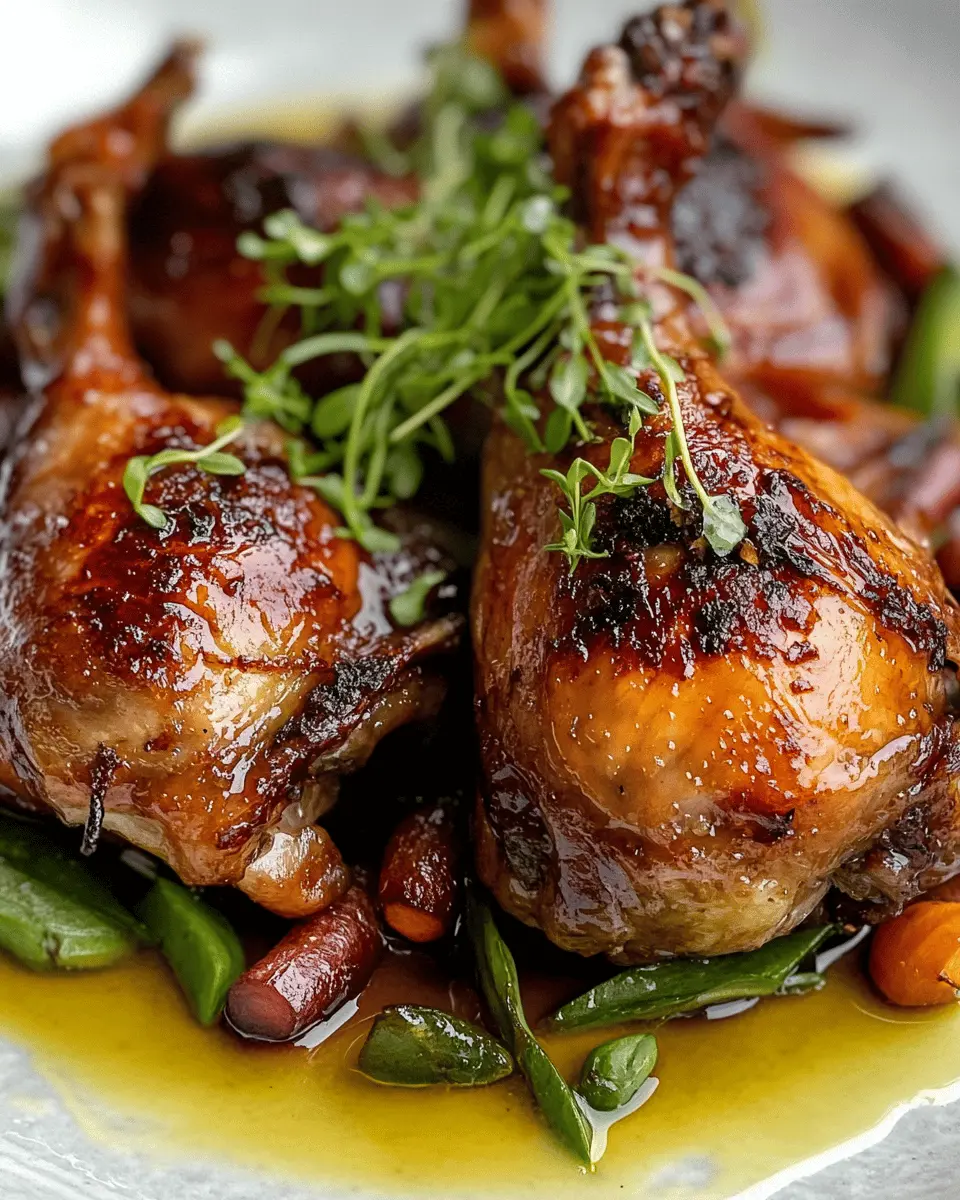 Butter-Roasted Quail Legs First Image First Image