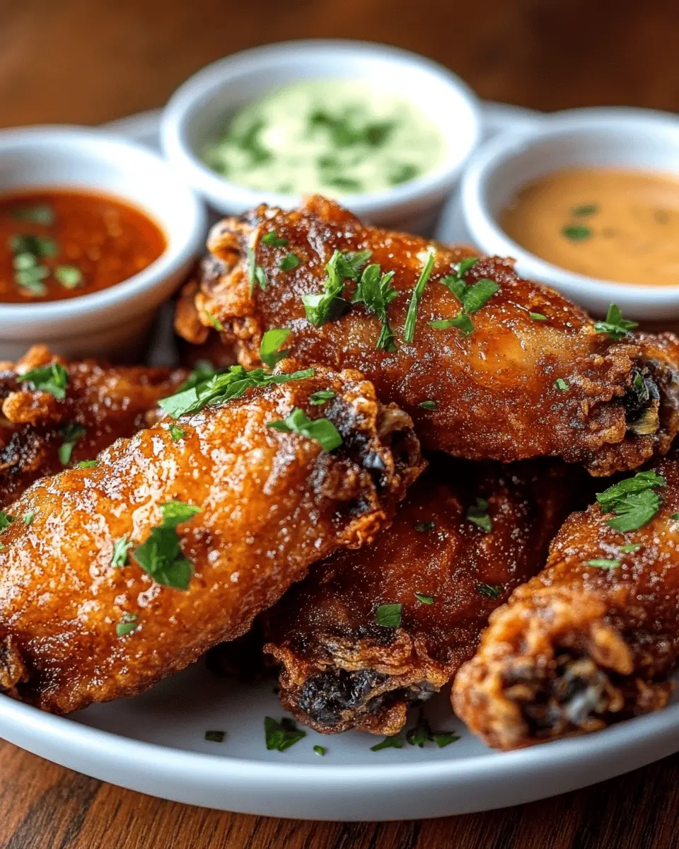 Duck Fat Fried Chicken Wings: Irresistibly Crispy Delight!