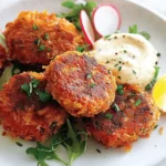 Pan-Fried Salmon Roe Patties First Image First Image