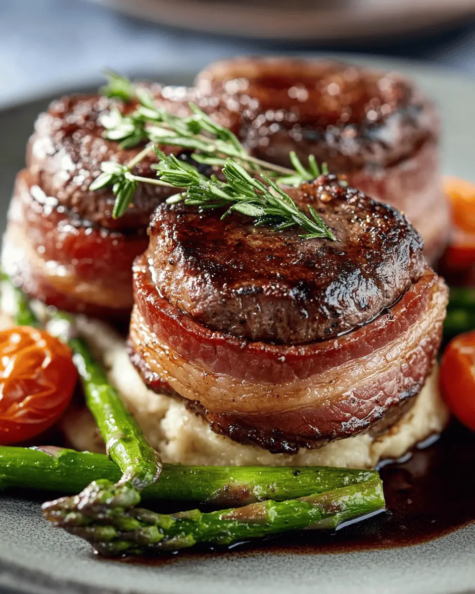 Bacon-Wrapped Beef Medallions First Image First Image
