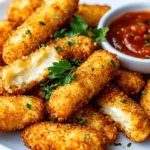 Keto Mozzarella Sticks (Almond-Free Coating) First Image First Image
