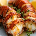 Lobster Tails Broiled in Bone Marrow Butter First Image First Image