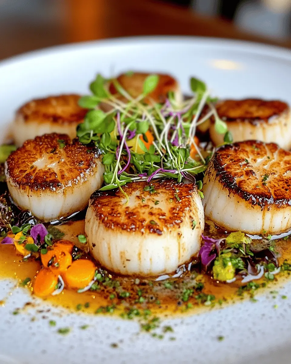 Pan-Seared Scallops in Duck Fat: The Juiciest Recipe Ever