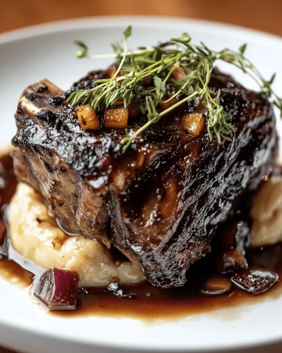 Lamb Shoulder Braised in Bone Marrow First Image First Image