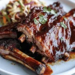Slow-Smoked Wild Boar Ribs First Image First Image