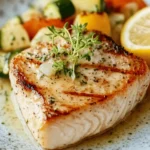 Grilled Swordfish with Garlic Butter Glaze First Image First Image