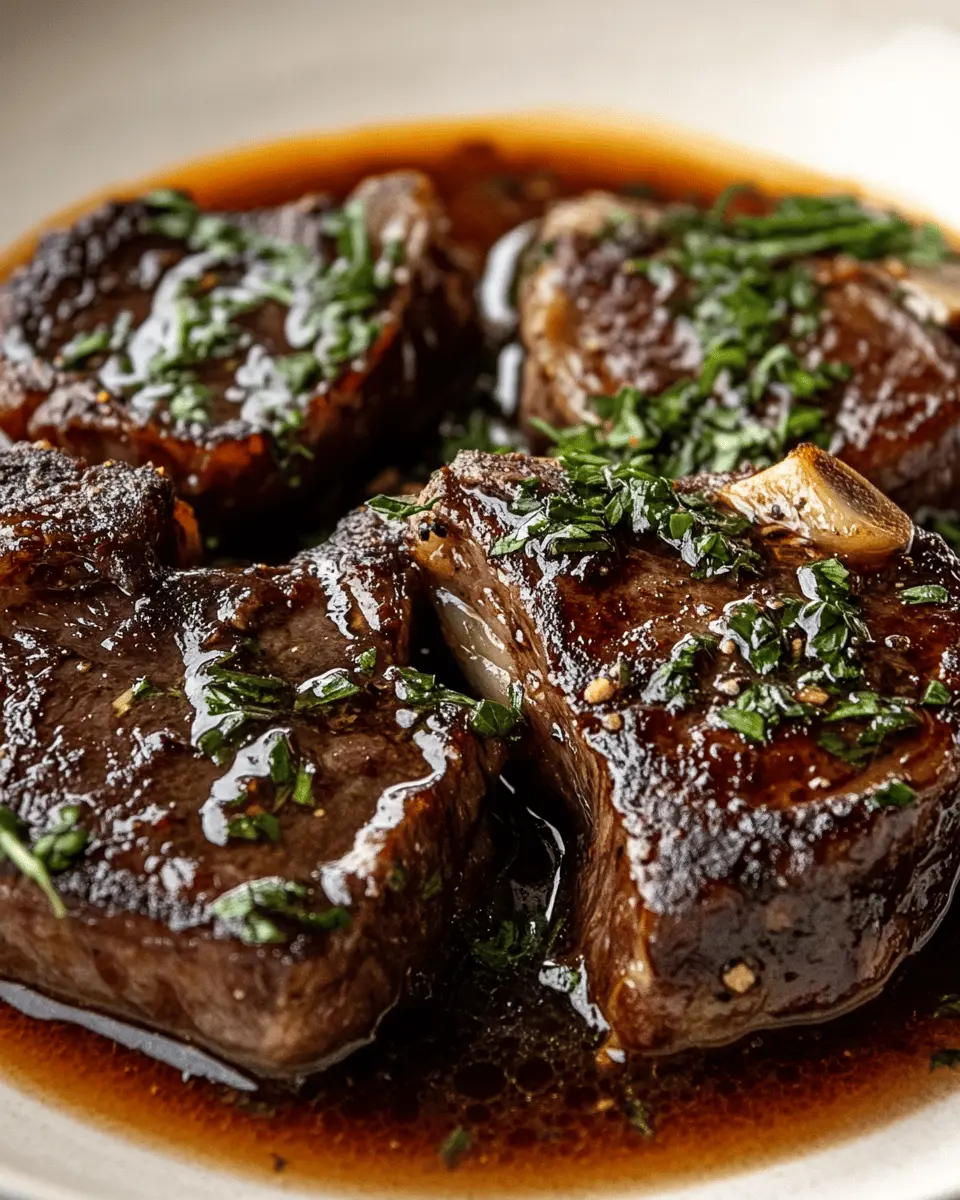 Beef Kidney Steaks in Bone Broth Reduction First Image First Image