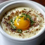 Bone Marrow Custard with Egg Yolk Base First Image First Image