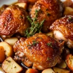 Apple Cider Chicken Thighs First Image First Image