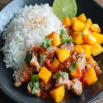 Mango Pork with Hardcore Red & Coconut Rice First Image First Image
