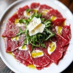 Reindeer Carpaccio with Shaved Aged Parmesan First Image First Image