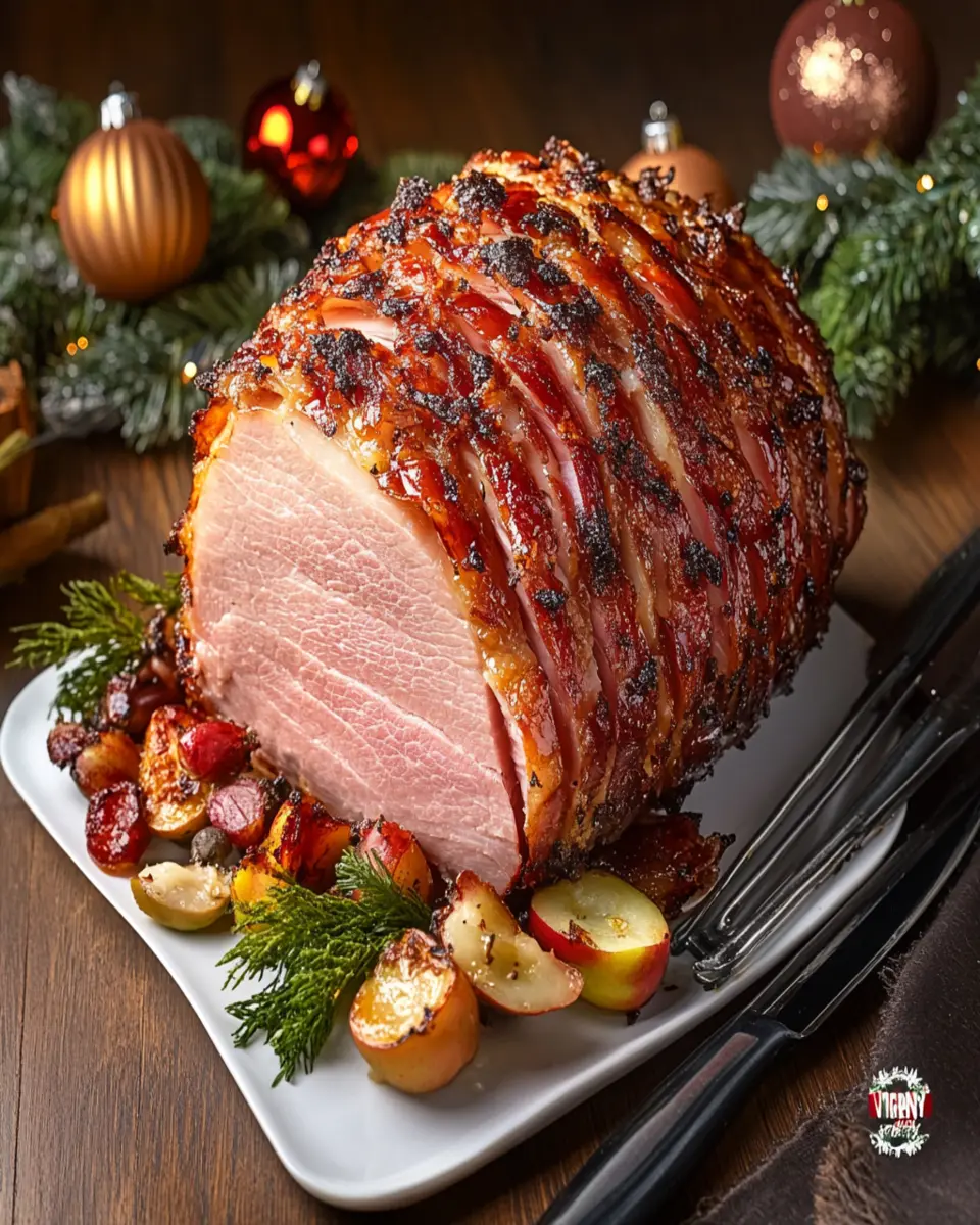 Christmas Ham with Salt-Cured Crackling First Image First Image