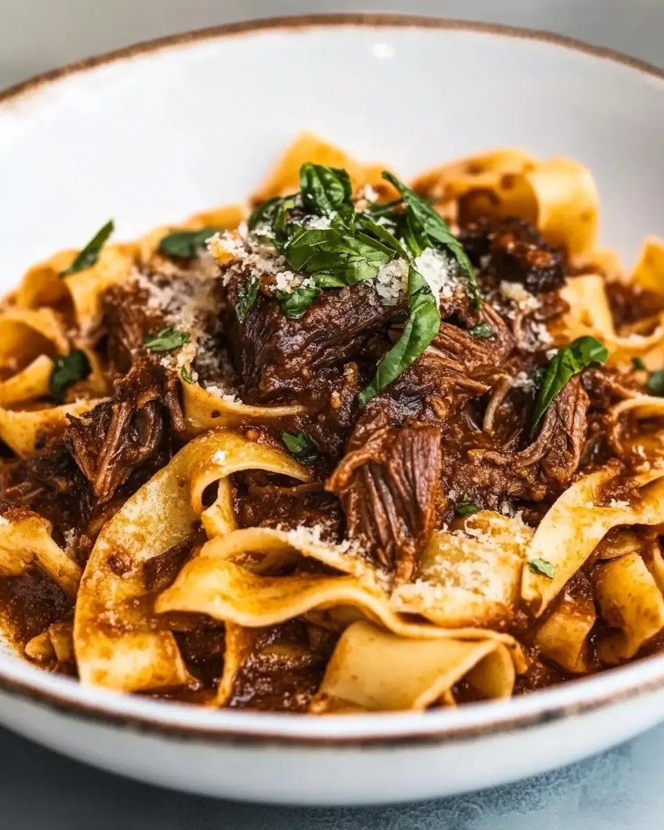 Braised Beef Cheek Ragu First Image First Image