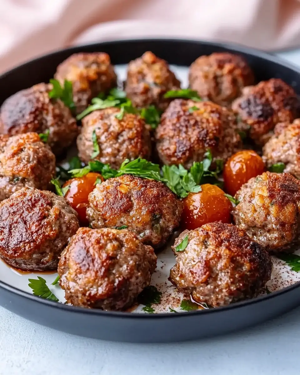 Baked Lamb Meatballs First Image First Image