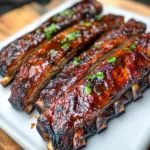 Chimney-Smoked Pork Ribs with Sea Salt Rub First Image First Image